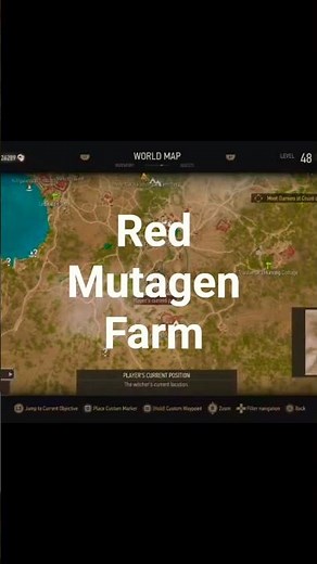 Witcher 3 Red Mutagen Farm