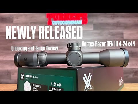Unboxing and Review of the Vortex RAZOR HD GEN III 4-24x44 NEWLY RELEASED