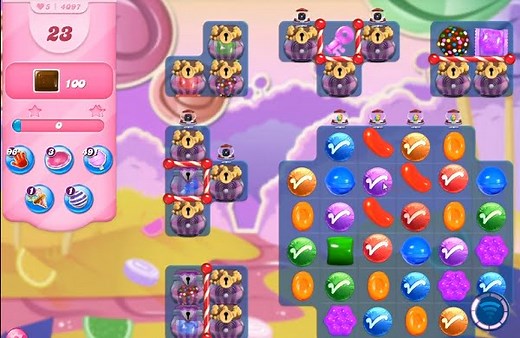 Tips and Walkthrough: Candy Crush Level 4097
