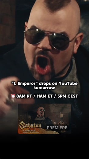 We can’t believe it! Tomorrow, our much-awaited “Legends” album drops, as well as our new single “I, Emperor”. To celebrate this massive news, we are releasing an epic music video on our YouTube channel at 8AM PT / 11AM ET / 5PM CEST. Make sure you don’t miss the “I, Emperor” premiere! Click the "Notify me" bell icon 🔔 here 👉 https://youtu.be/FhitH0BnDX4 The build up to this moment has been incredible, and your support throughout has meant the world to us. 🙏 We hope that you all love the albu