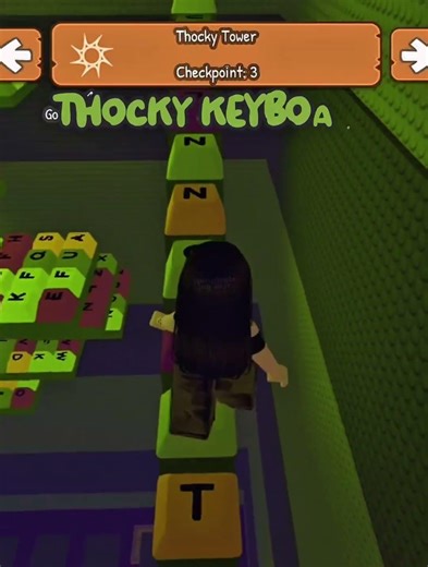 WHICH KEYBOARDS SOUND THE BEST? #roblox #viral #trend #asmr #tower #obbies #satisfying #recommended