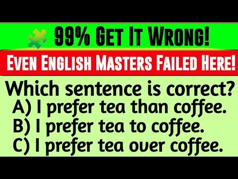 Basic English Grammar Test - 10 Simple Questions!