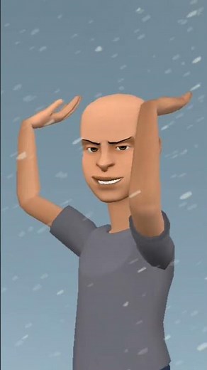 classic caillou crashes my car