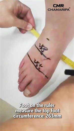 CHAMARIPA How to Measure foot width for Elevator Shoes? 👟📏