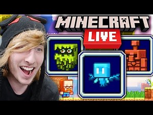 🔴 MINECRAFT LIVE 2021 (My Reaction) | MOB VOTE LIVE | Minecraft Wild Update Reveal
