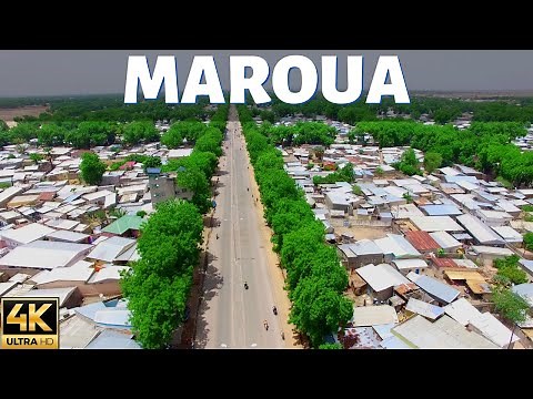 Ville de Maroua - Vue du Ciel (En 4k)