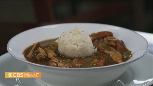 New Orleans Chef Frank Brigtsen has won plenty of prizes, including a James Beard Award. But his greatest honor may have been working for the legendary Paul Prudhomme, who gave him his first big chance in the restaurant biz. Michelle Miller stopped by for a taste on #TheDish. | CBS Mornings