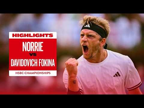 Instant EPIC 😮‍💨 | Alejandro Davidovich Fokina v Cameron Norrie | Highlights | HSBC Championships