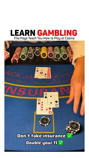 Learn Some tips in Blackjack 🤑 #blackjack #casino