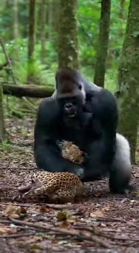 The Incredible Strength of Silverback Gorillas