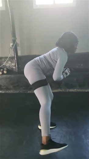 Banded Squat to Side Kick 🔥 | Glute Builder at the Gym #gymworkout #selflove #youtubeshorts