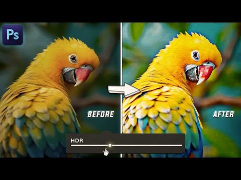"Photoshop HDR Effect Made Easy – "Turn Any Photo into HDR Masterpiece with This Photoshop Trick!"💫