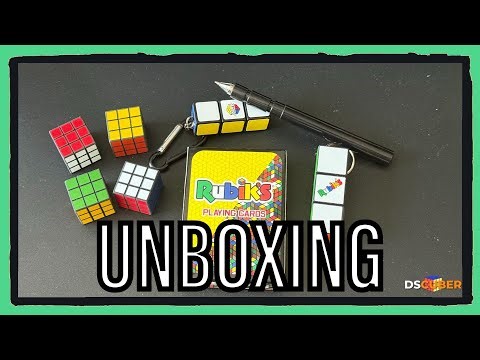 I BOUGHT COOL NEW RUBIK'S MERCH - Unboxing