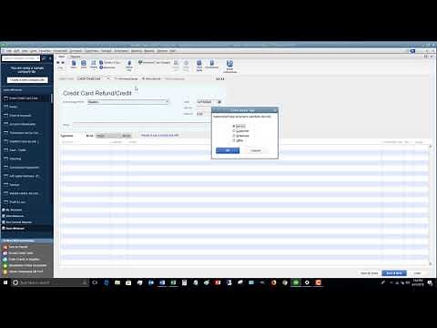 Quickbooks Tutorials 2018 - How Do I Enter Cash Back Rewards on a Credit Card?