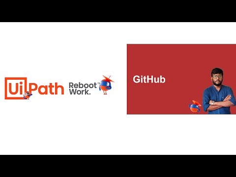 UiPath Tutorial | How to download/access the workflow files from GitHub