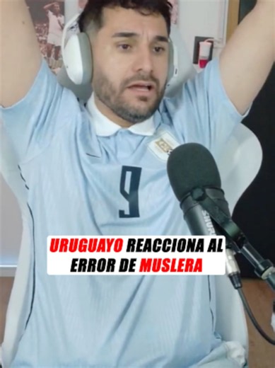 URUGUAYO REACCIONA AL ERROR DE MUSLERA #españa #uruguay #mundial | uruguay
