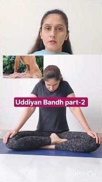 uddiyan Bandh yoga part-2 #uddiyanbandhyoga #yoga # youtubeshort#shorts