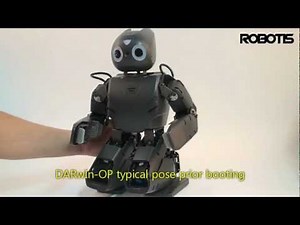 DARwIn-OP Sample application of motion file