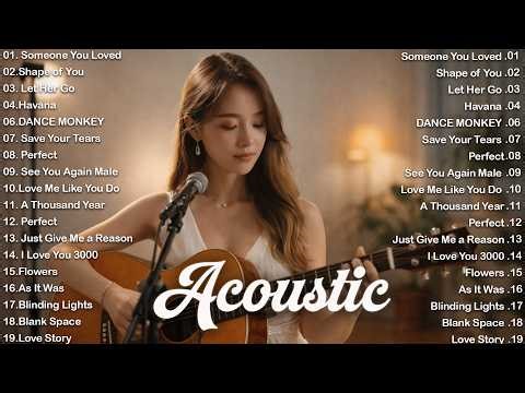 Top Acoustic Love Songs Cover Playlist 2026 ❤️ Smooth Acoustic Cover Of Popular Love Songs 💞