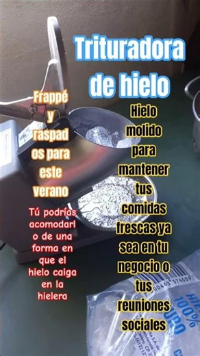 trituradora de hielo #nicols_sci #mercadolibre