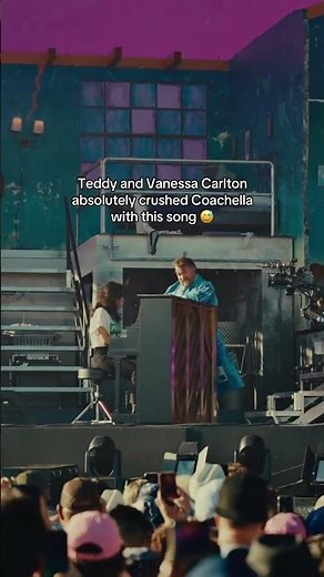 Teddy Swims feat vanessa carlton - a thousand miles - Live perform at coachella 2026