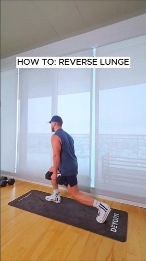 How to Perform a Reverse Lunge (Proper Form)