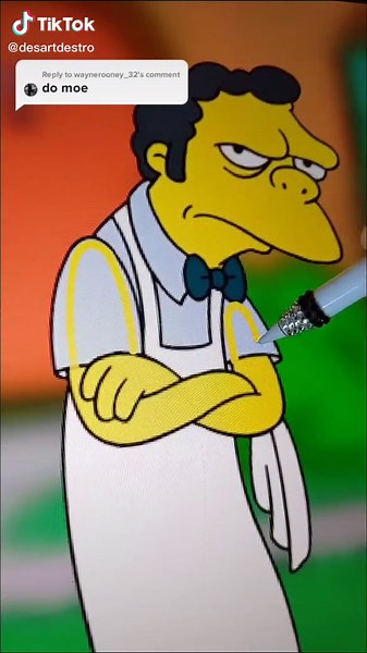 Simpsons Digital Drawing Challenge: Reply to Wayne Rooney