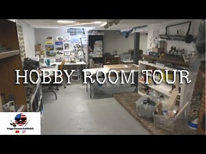 My Scale Modeling Workbench/Room tour! January 2024