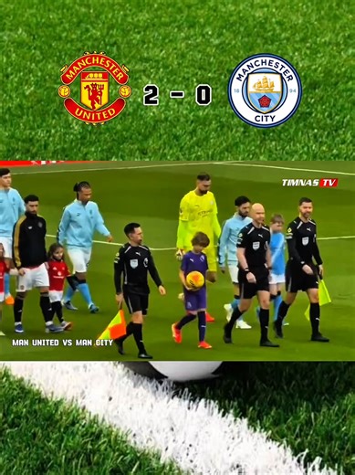 Manchester United Triumphs Over Manchester City 2-0