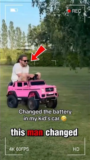 He Changed ONE Battery… And Accidentally Built a Race Car 😭🏎️🔋💀 #funny #funnyvideos #comedy #fyp