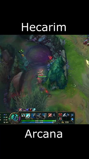 !Nueva skin Hecarim Arcana! | Hecarim S12 #leagueoflegends #nuevaskin #lol #lolsito #hecarim