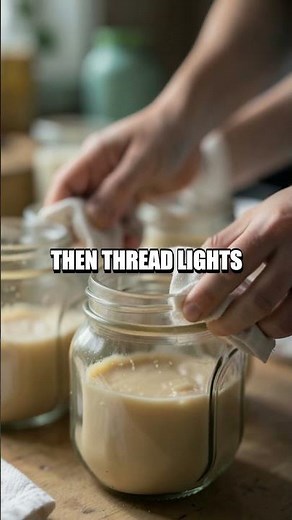 Sun-Kissed Jar Lanterns: A Solar-Powered DIY Upgrade