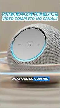 Full video on the channel! 🎬👇🏼 #Technology #Amazon #Alexa #BlackFriday