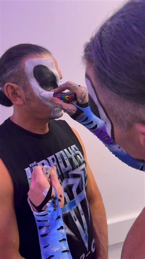 TNA Wrestling | Jeff Hardy explains the face paint The Hardys and Leon Slater wore last night on #TNAiMPACT! | Instagram