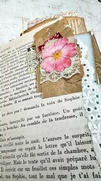 Simple Junk Journal Cluster #junkjournal #scrapbooking #collage #cluster