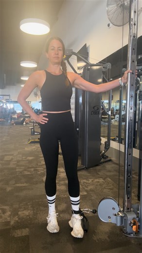 Cable Machine Hip Adduction