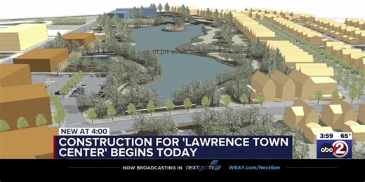 Lawrence Town Center celebrates groundbreaking for significant community development