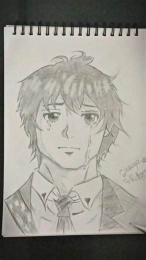 TAKI TACHIBANA 🔥 | #animedrawing #takitachibana #yourname #anime