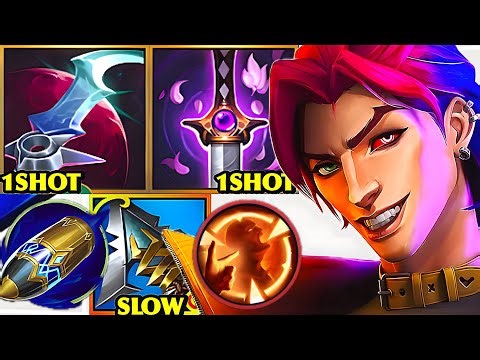 Wild Rift China Kayn Jungle | ONE-SHOT BURST ASSASSIN! BLUE KAYN TAKES OVER THE GAME?! | Build Runes