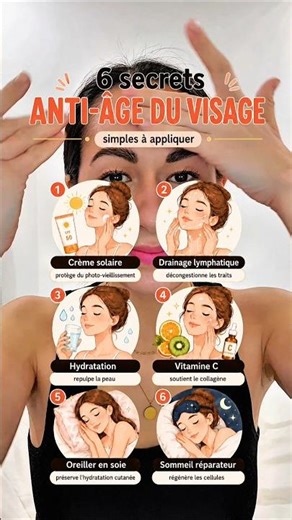 🙊✨️ 6 SECRETS d'experts ANTI-ÂGE du visage