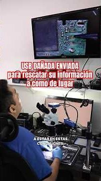USB dañada sin respaldo: así recuperamos toda su información
