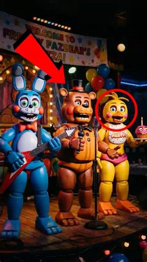 The TOY Animatronics During the Day! 🧸🍕 #fnaf