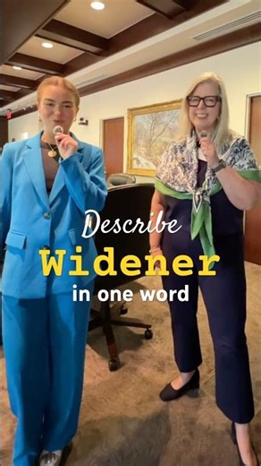 Widener University - Describe Widener in One Word