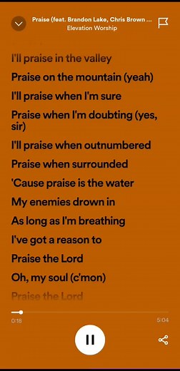 Elevation Worship Praise Lyrics