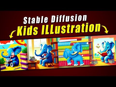 Stable diffusion Best Models For Kids Illustration | Dreamlike Diffusion & Dreamshaper Model | sd1.5