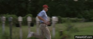 Forrest Gump (1994) - Running scene ('Run Forrest, Run' #3) [1080] on Make a GIF