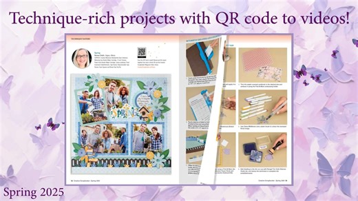📖✨ Flip Through the Spring 2025 Issue of Creative Scrapbooker Magazine! ✨📖 Get ready to spark your creativity with our latest issue! This 44-second flip-through gives you a sneak peek inside—filled with scrapbooking, cardmaking, and papercrafting inspiration! 🌸 Why Subscribe? ✔️ Happy Mail delivered right to your door! ✔️ 4 stunning issues a year – packed with ideas & techniques ✔️ Protective poly bag for safe delivery ✔️ Perfect for scrapbookers, cardmakers & mixed media artists 💡 Best Deal