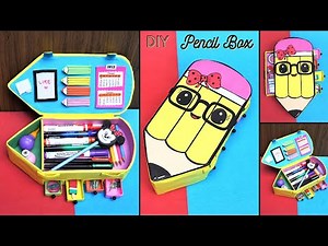 DIY Pencil Box| Best out of Waste| How to make a Pencil Shaped Pencil Case with Cardboard & Matchbox