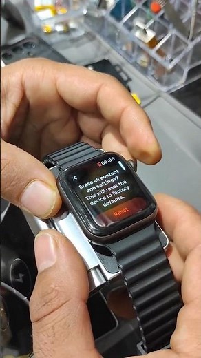 How to Reset apple watch