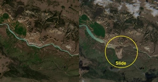 'Massive' BC landslide blocking river may burst, sending a torrent of water and debris